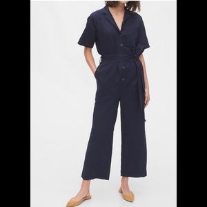 Gap Navy Blue Utility Jumpsuit size 4